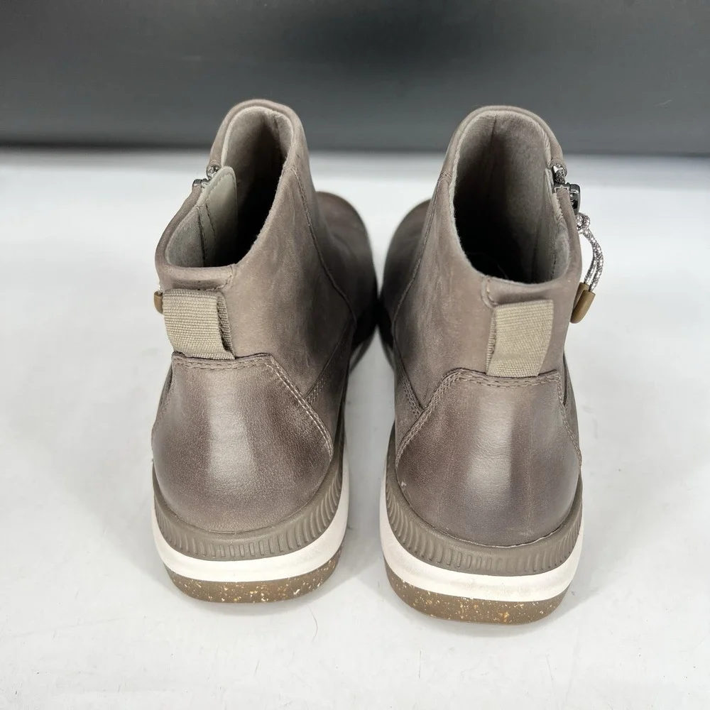 Dansko Margo‎ Waterproof Burnished Morel Brown Boots Size 36 (6.5 - 7) NWOB